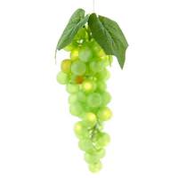 View 8" 20 Light Green Grape Cluster Battery Operated Light String