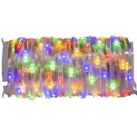 Kurt S. Adler 42.8' 100 Light Clear Wire Multicolor Connectable Lights