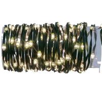 Kurt S. Adler 42.8' 100 Light Green Wire Warm White Connectable Lights