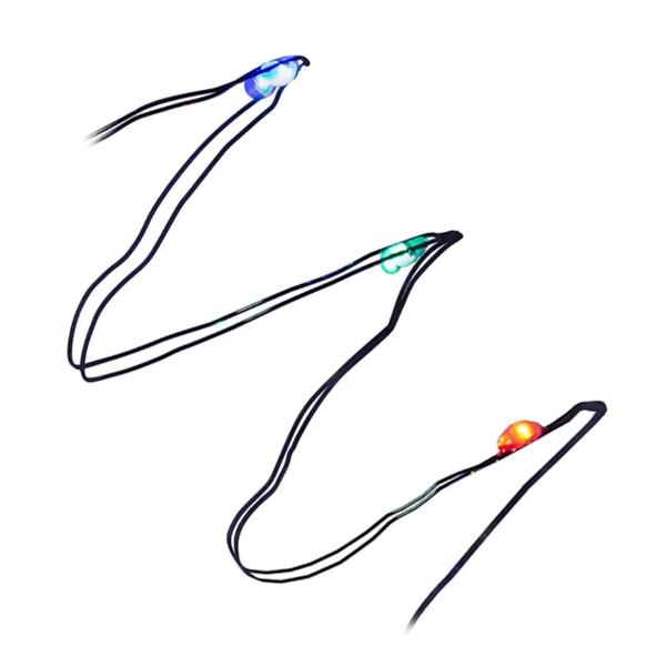 19' 50 Light Green Wire Multicolor Battery-Operated Fairy Lights
