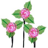 Kurt S. Adler 12' 10 Light Pink Rose String Set
