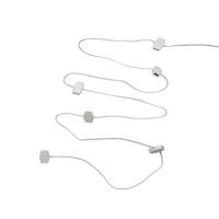 Kurt S. Adler 10' USB Power Extension Cord+™ With White Wire and 12 Ports