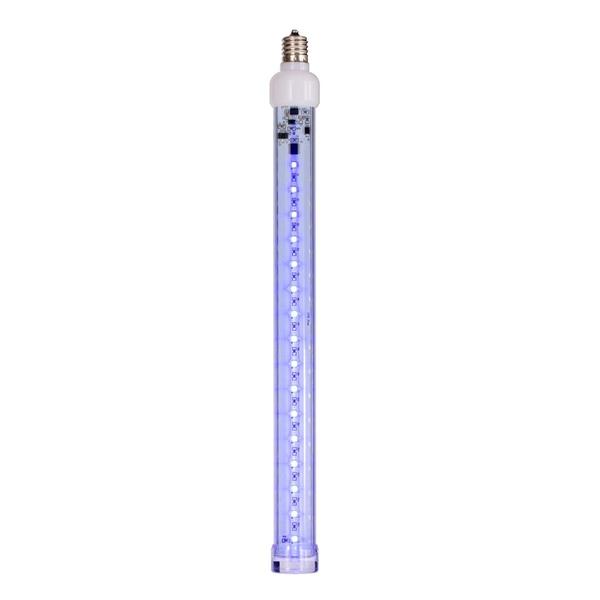 12" Blue C9 Base Snow Fall LED Tube Lights (5 Pack)