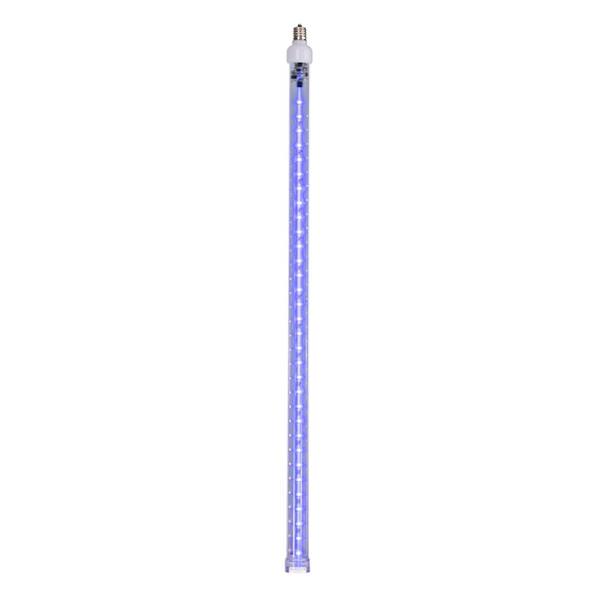 24" Blue C9 Base Snow Fall LED Tube Lights (5 Pack)