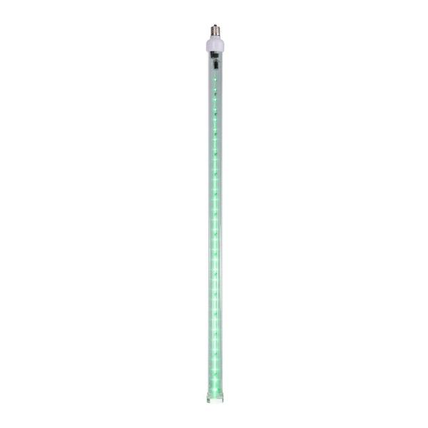 24" Green C9 Base Snow Fall LED Tube Lights (5 Pack)