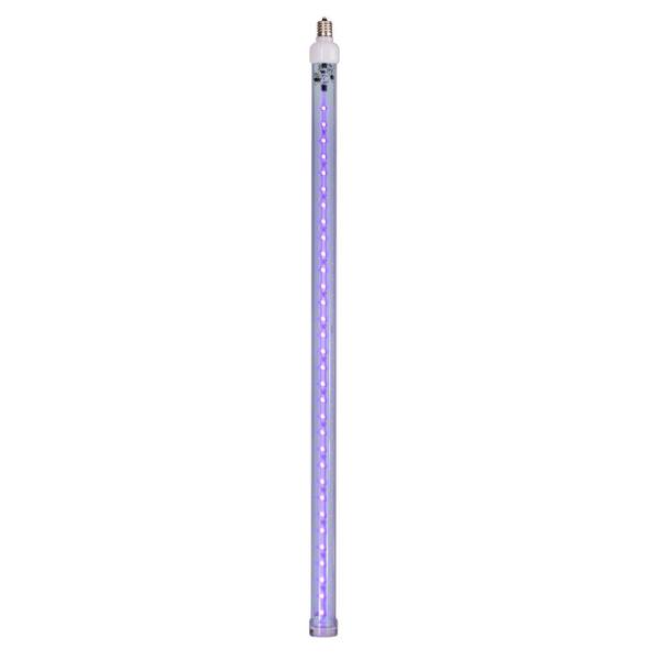 24" Purple C9 Base Snow Fall LED Tube Lights (5 Pack)