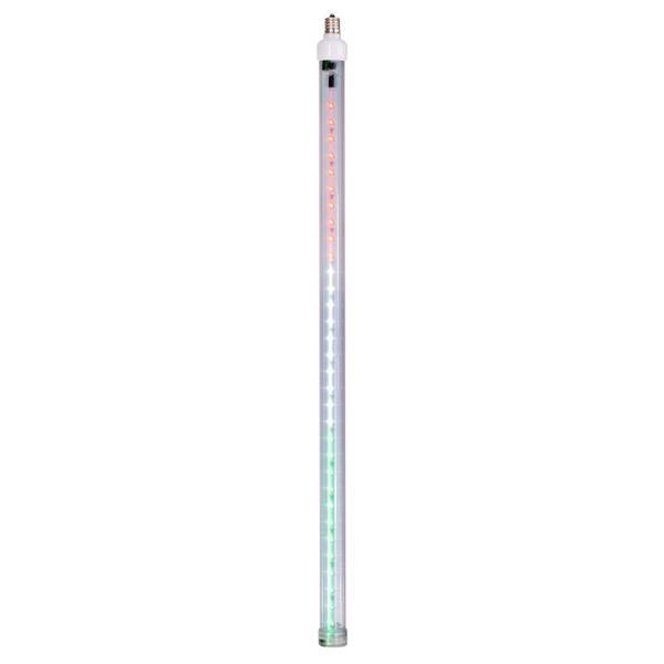 24" Red / White / Green C9 Base Snow Fall LED Tube Lights (5 Pack)