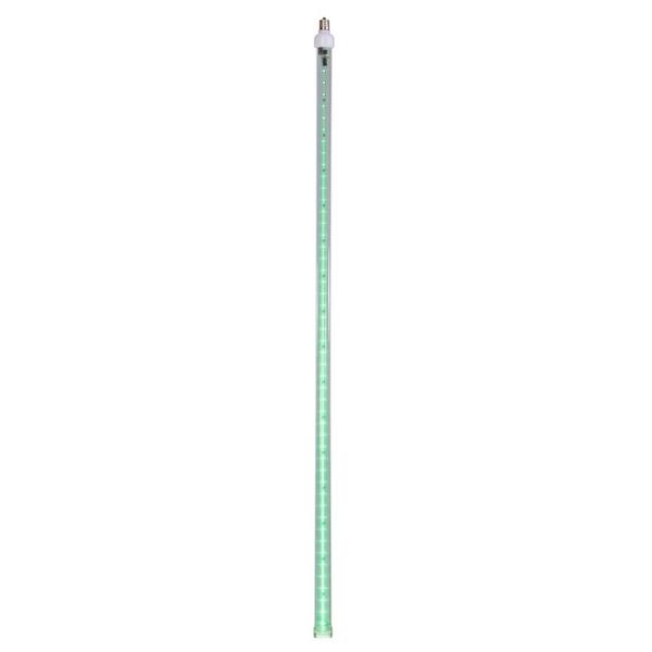 36" Green C9 Base Snow Fall LED Tube Lights (5 Pack)