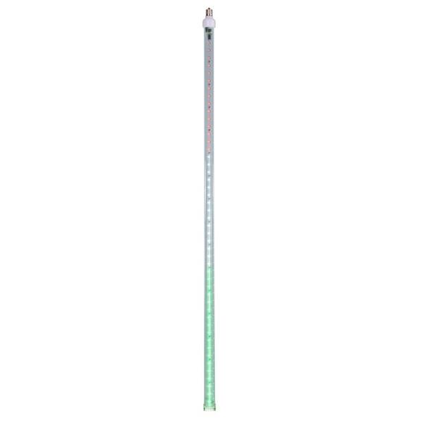 36" Red / White / Green C9 Base Snow Fall LED Tube Lights (5 Pack)