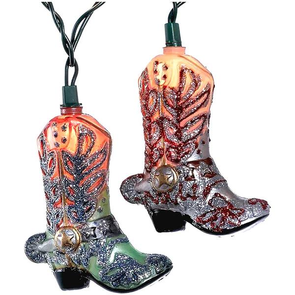 10 Light 12' Cowboy Boots String Set