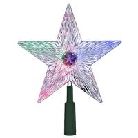 Kurt S. Adler 8.5" LED Color Changing Star Christmas Tree Topper