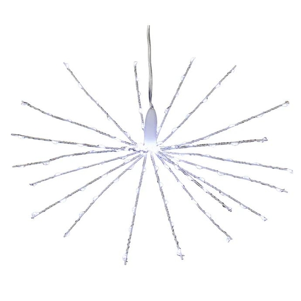 12" Cool White Fairy 120 Light LED Starburst Light