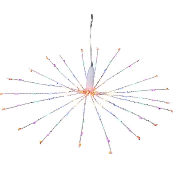 12" Multi-Color Fairy 120 Light LED Starburst Light