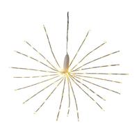 Kurt S. Adler 12" 3D Warm White Fairy 120 Light LED Starburst Light