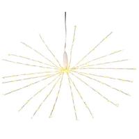 Kurt S. Adler 16" 160L Warm White & Cool White Fairy LED Starburst Light 