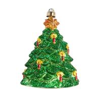Kurt S. Adler 5" Glass Illuminated Gems USB Warm White LED Christmas Tree Ornament