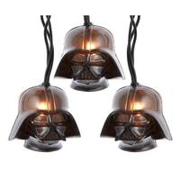 Kurt S. Adler 10 Light 9' Star Wars™ Darth Vader Black String Set
