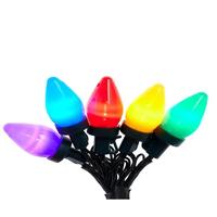 Kurt S. Adler 41.25' 100L C7 Multicolor LED Multifunction Light Set With Green Wire