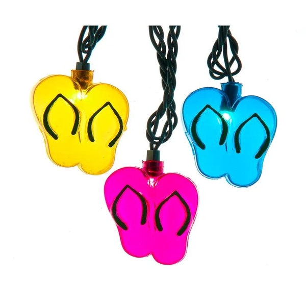 10 Light 9' UL Flip-Flops Light Set