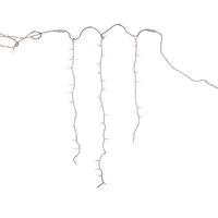 Kurt S. Adler 196 Light 9.4' UL Warm White LED Jingle Bright Icicle Light Set