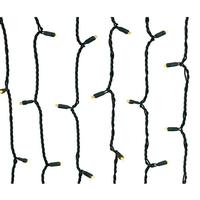 Kurt S. Adler 24.5' 50 Light UL Warm White Coaxial LED Bulk Decorator's Light Set With Green Wire