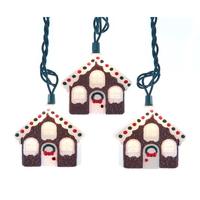 Kurt S. Adler 10 Light 9' UL Gingerbread House Light Set