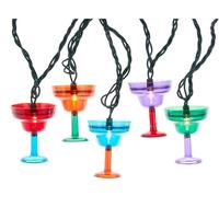 Kurt S. Adler 10 Light 9' UL Margarita Glass Light Set