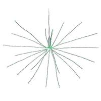 Kurt S. Adler 12" Green Fairy 120 Light LED Starburst Light
