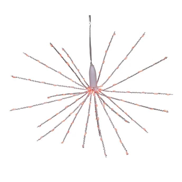 12" 3D Red Fairy 120 Light LED Starburst Light