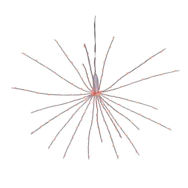 16" 160L Red Fairy LED Starburst Light 