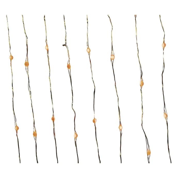 75.5' 200L RGB Superbright Multifunction LED Silver Wire Light Set With Remote