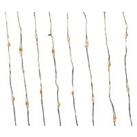 Kurt S. Adler 75.5' 200L RGB Superbright Multifunction LED Silver Wire Light Set With Remote