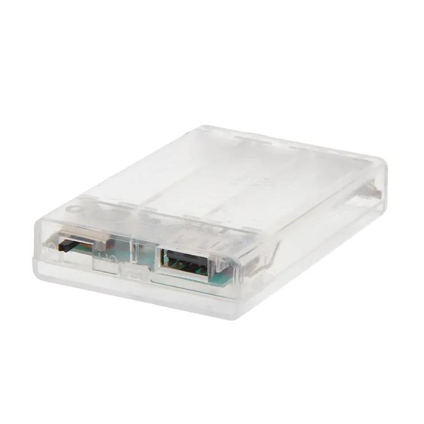 2x3" Empty 3 "AA" Battery Box With USB Connection & Timer