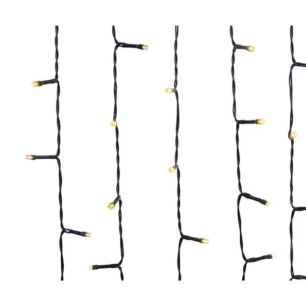 96 Light 23.75' Battery Operated Multifunction Warm White Jingle Bright™ Fairy Light Set 