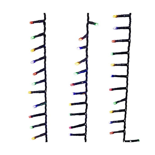 49.2' 600L Multicolor  LED Multifunction Rice Lights 