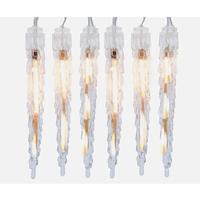 Kurt S. Adler 10 Light 29' Warm White Filament Meteor LED Icicle Light Set