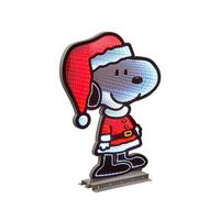 Kurt S. Adler 23.6" Peanuts© Multicolor LED Snoopy Outdoor Infinity Light