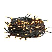 Kurt S. Adler 33' 1000L Multifunction Variable White LED Cluster Garland Lights With Remote