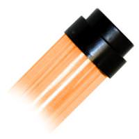 48" T8 Amber Tube Guard