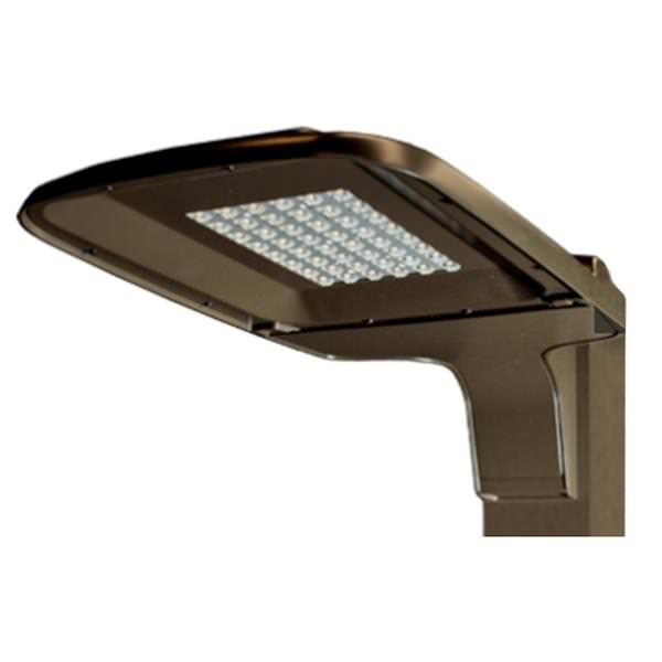 113 watt 120/277 volt 4000K Cool White Dark Bronze LED Area Light