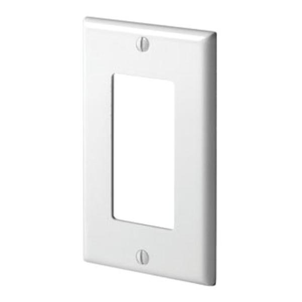 1-Gang White Gloss Wallplate