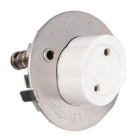 Leviton Leviton Bi-pin Snap-In Quickwire Fluorescent Lampholder | Plunger End