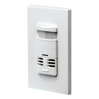 Leviton White Passive Infrared Ultrasonic Occupancy Sensor Wall Switch