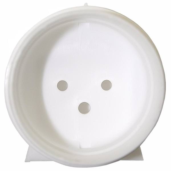 T12 Right Angle White Fluorescent Light Bulb End Cap
