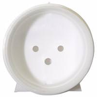 T12 Right Angle White Fluorescent Light Bulb End Cap