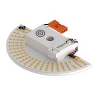 Light Efficient Design 9" 6-15 watt 120/277 volt CCT Selectable Dimmable LED Retrofit Kit with Occupancy Sensor