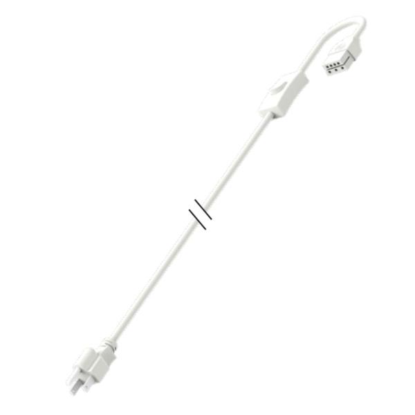 2' Light Efficient Design Linear LED Strip Light Power Cable With Switch