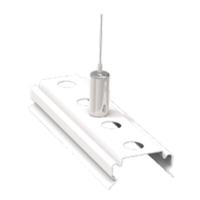 Light Efficient Design Suspended In-Line Light Efficient Design Linear LED Strip Light Bracket Kit (10 Pack)