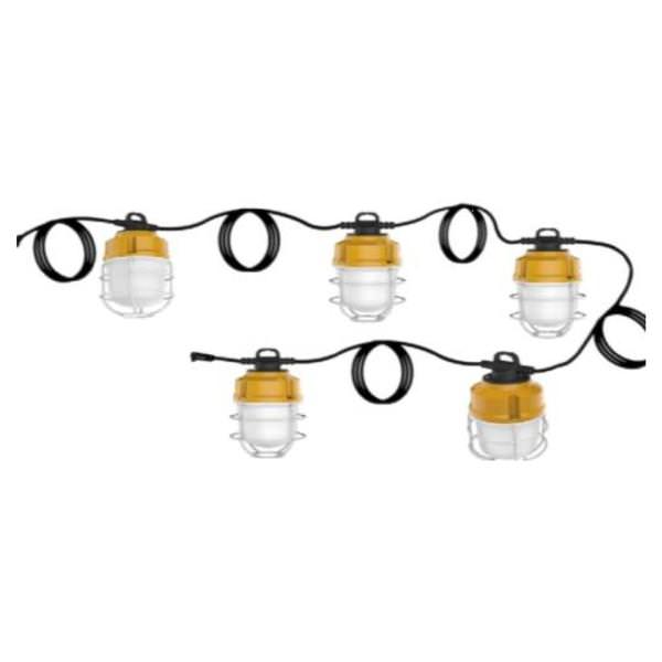 50' 100 watt LED Temporary Light String