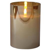 Light Garden 5" LED Flame Battery Operated LED Candle with Timer